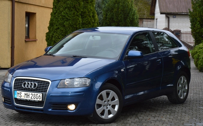 Audi A3 cena 15900 przebieg: 197356, rok produkcji 2008 z Szklarska Poręba małe 781